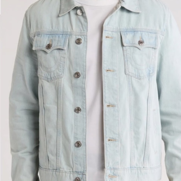 TRUE RELIGION JESSE TRUCKER JACKET - Picture 1 of 12